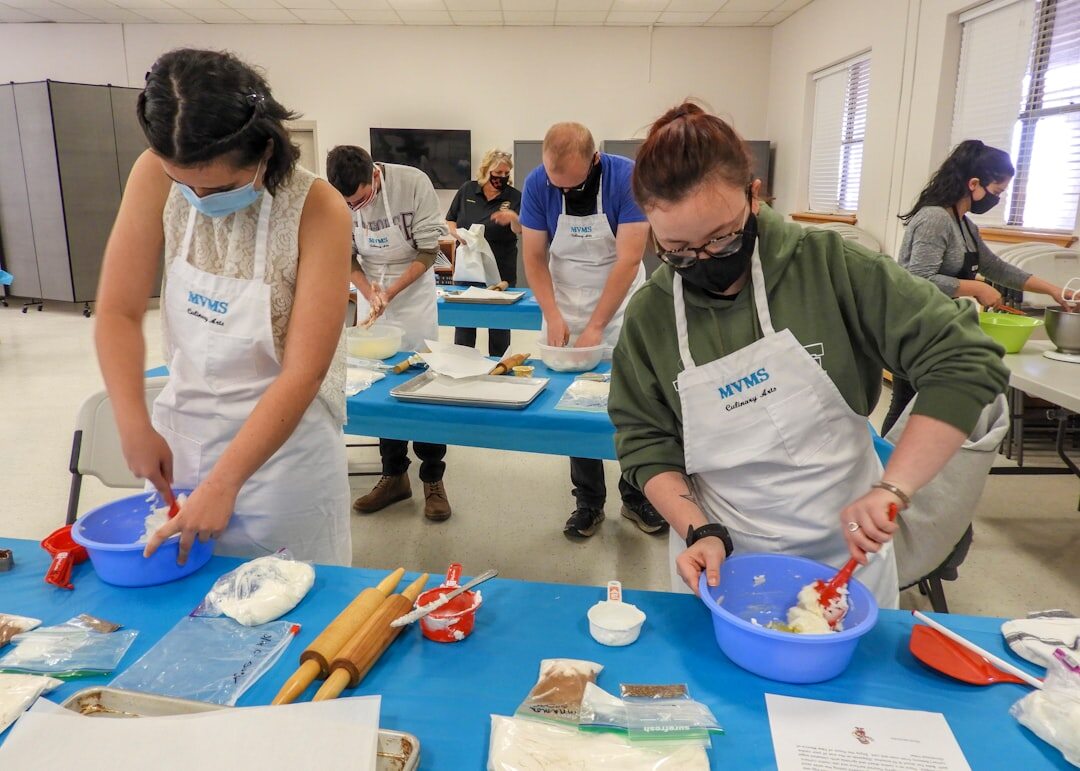 team cooking workshop