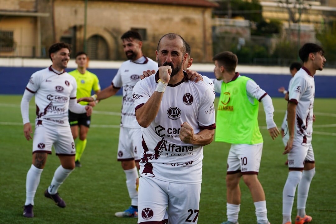 successful team celebration